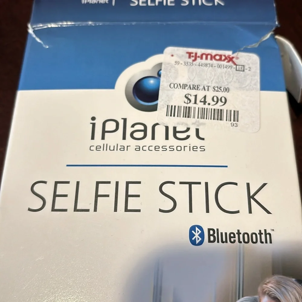 IPlanet pink selfie stick NWT